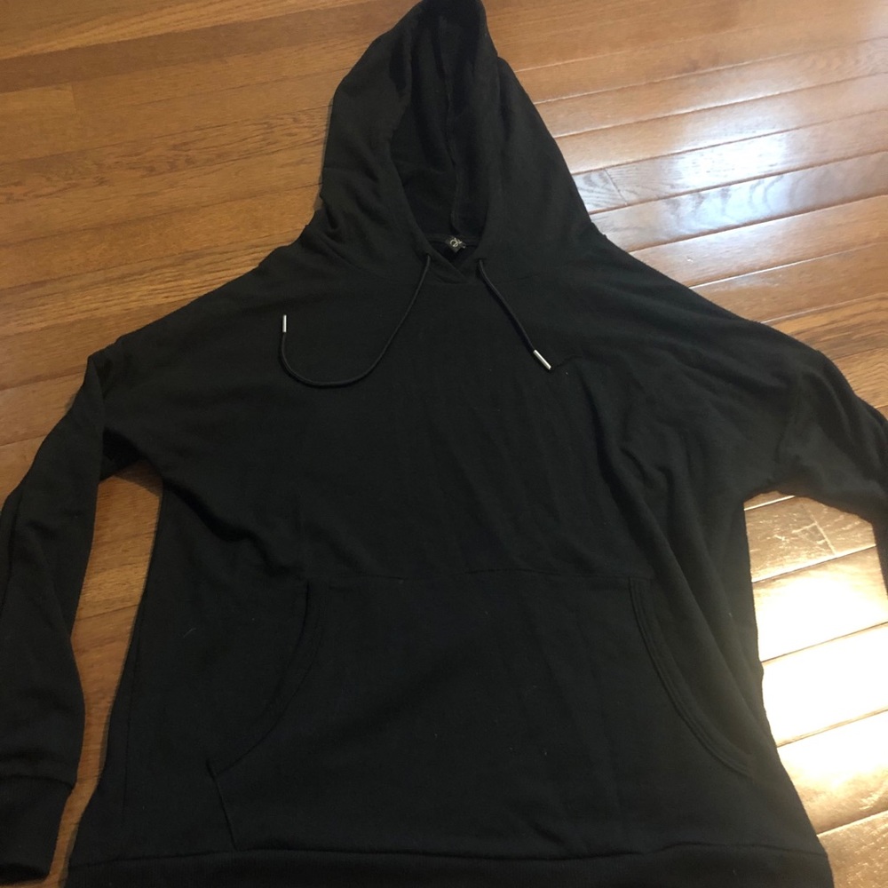 Black Onzie open back hoodie - size S